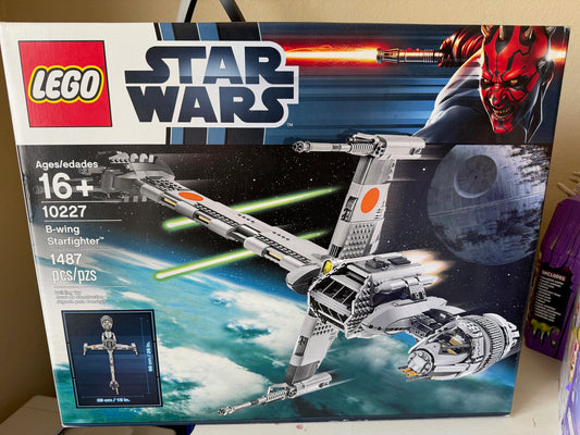 LEGO Star Wars B-Wing Starfighter 10227 NEW/SEALED RETIRED