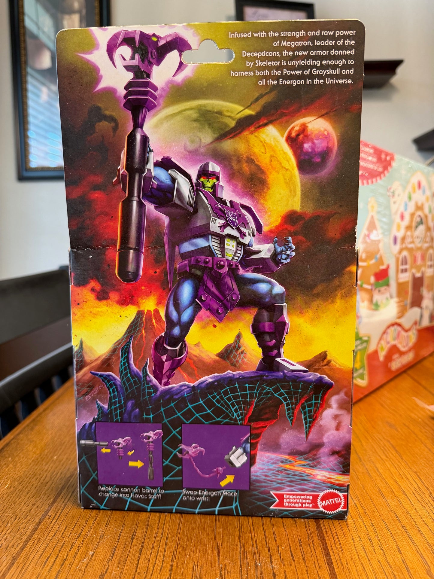 Masters of the Universe x Transformers Megatron Armor Skeletor Figure